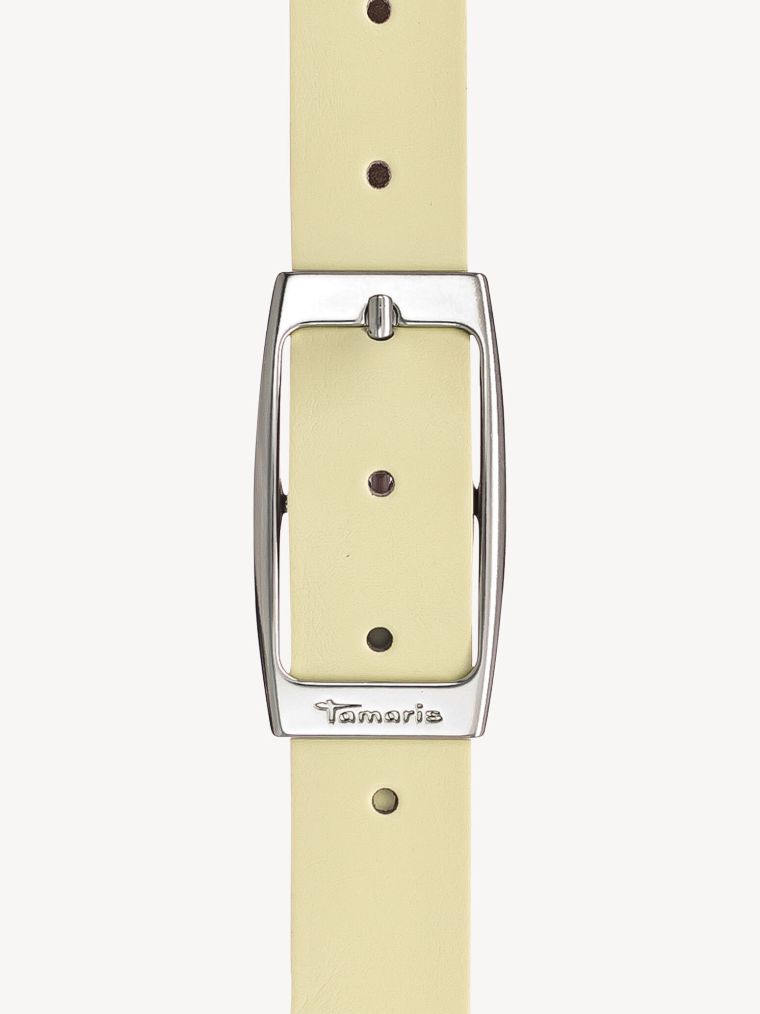Ceinture en cuir - jaune