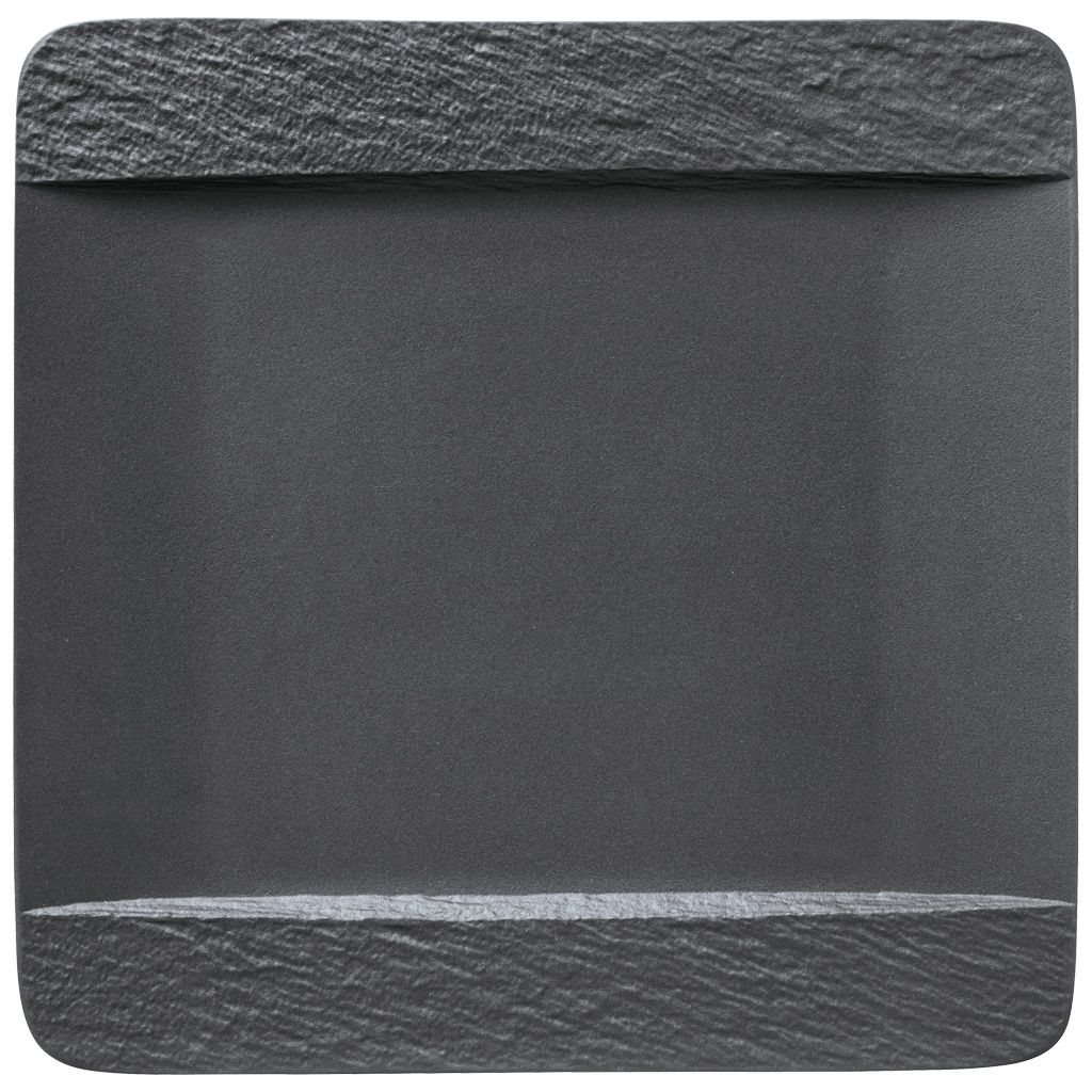 Villeroy & Boch Speiseteller quadratisch Manufacture Rock