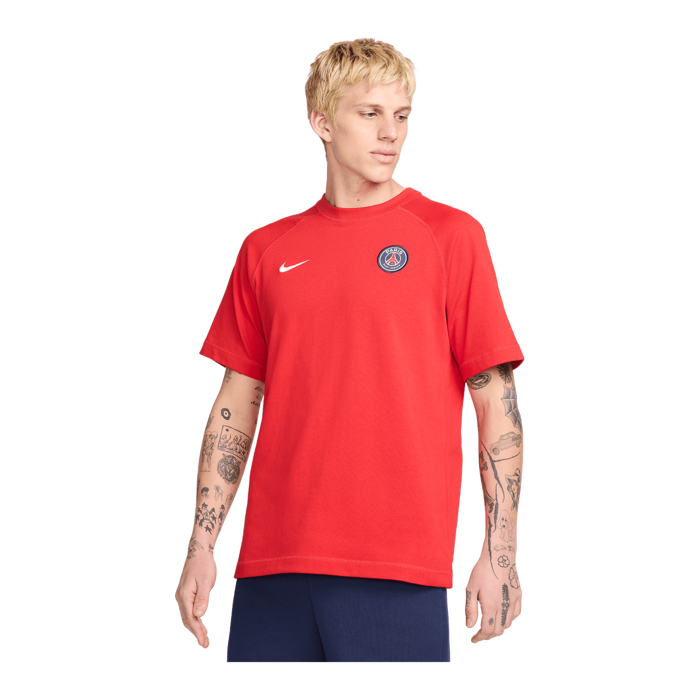 Nike Paris St. Germain Travel T-Shirt Rot F657