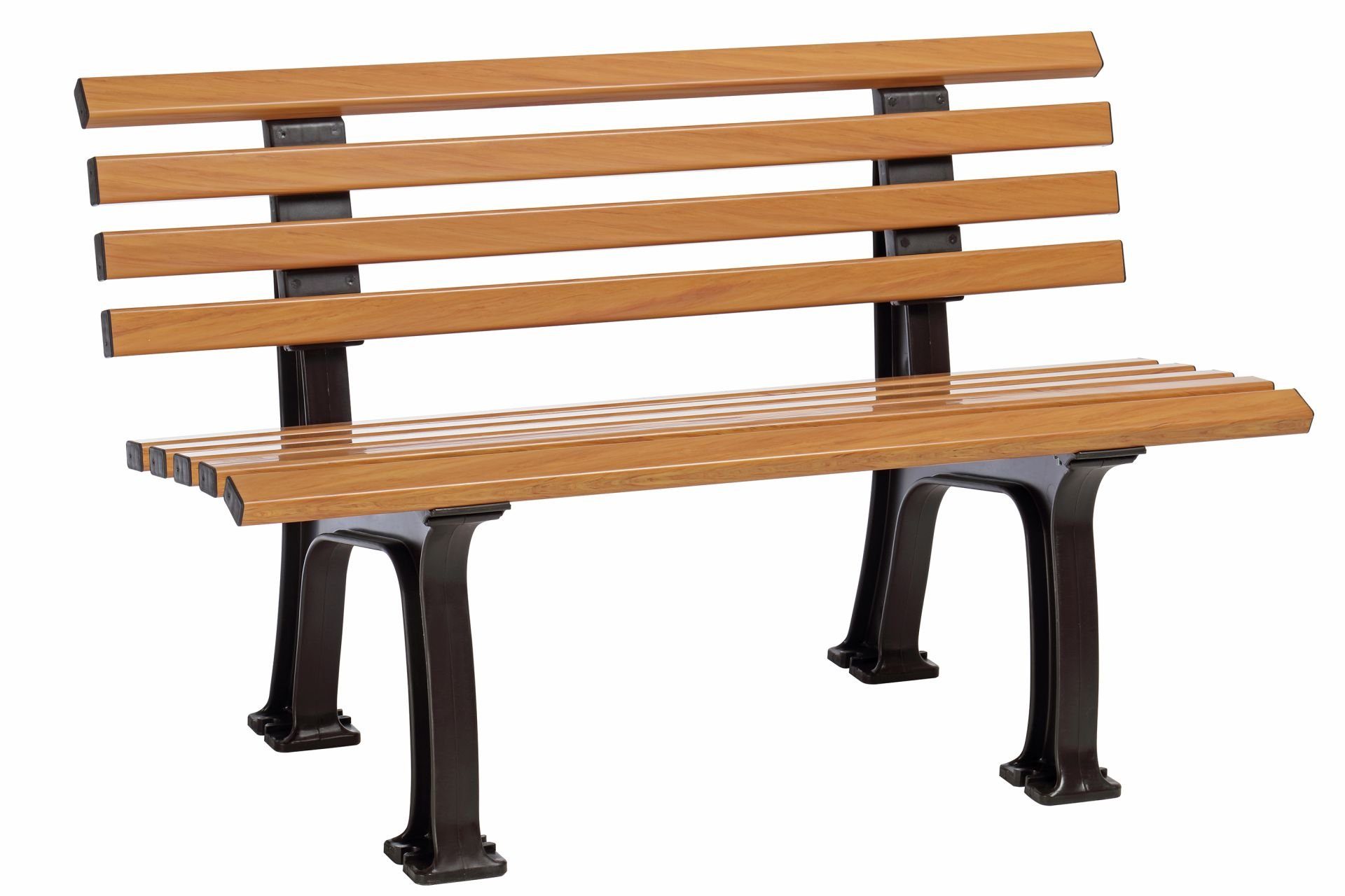 Blome Gartenbank Gartenbank Ibiza 2-Sitzer, Pflegeleichter Kunststoff, Weiß