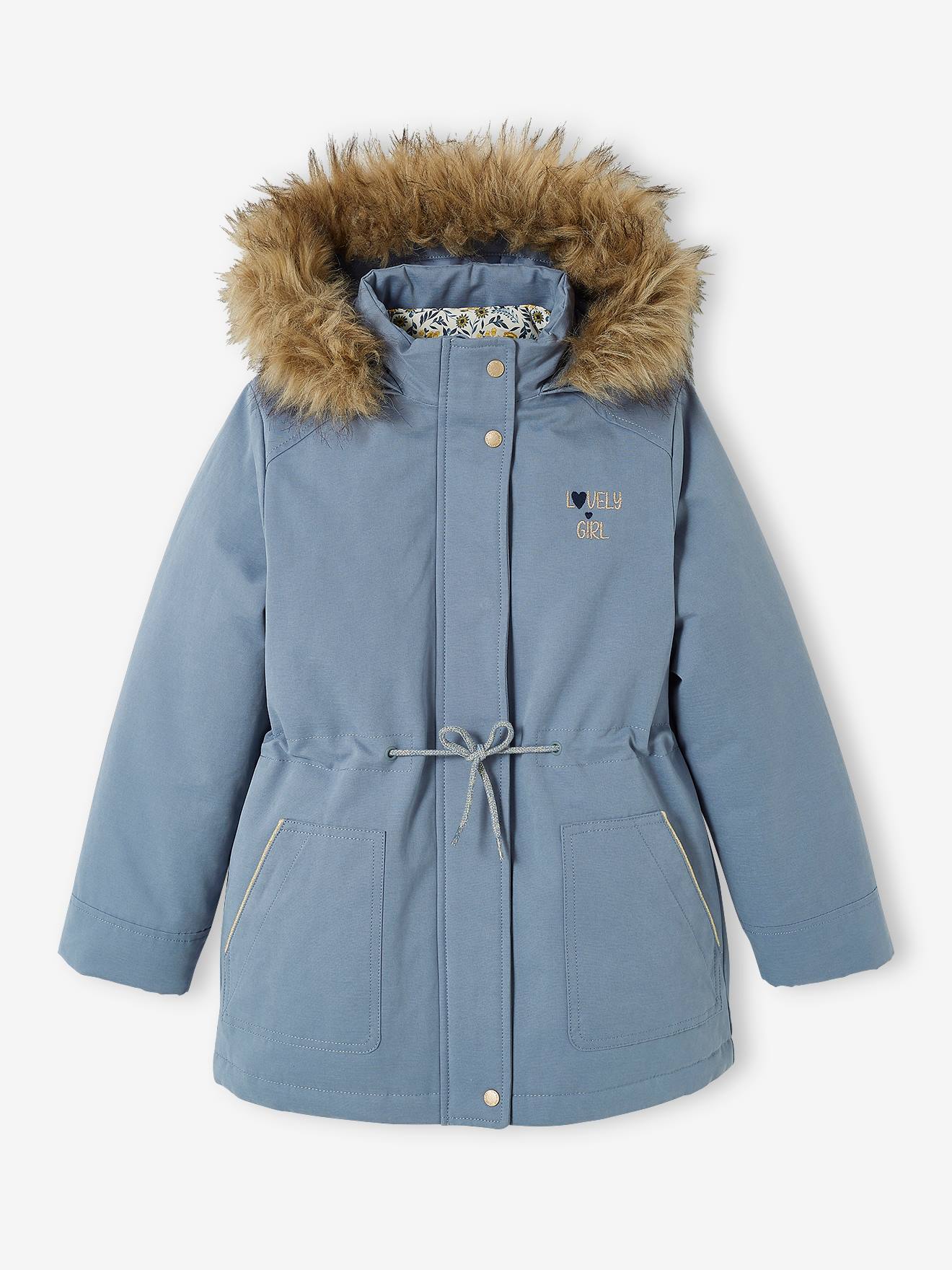 Parka 3 en 1 hiver fille marine