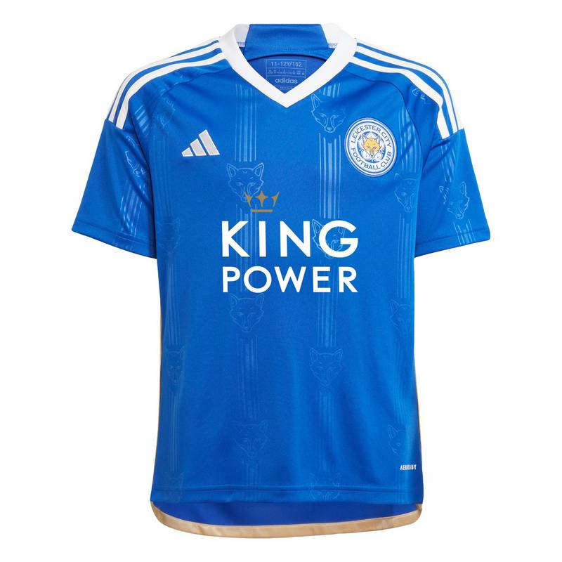 adidas Leicester City 23/24 Heimtrikot Trikot Kinder