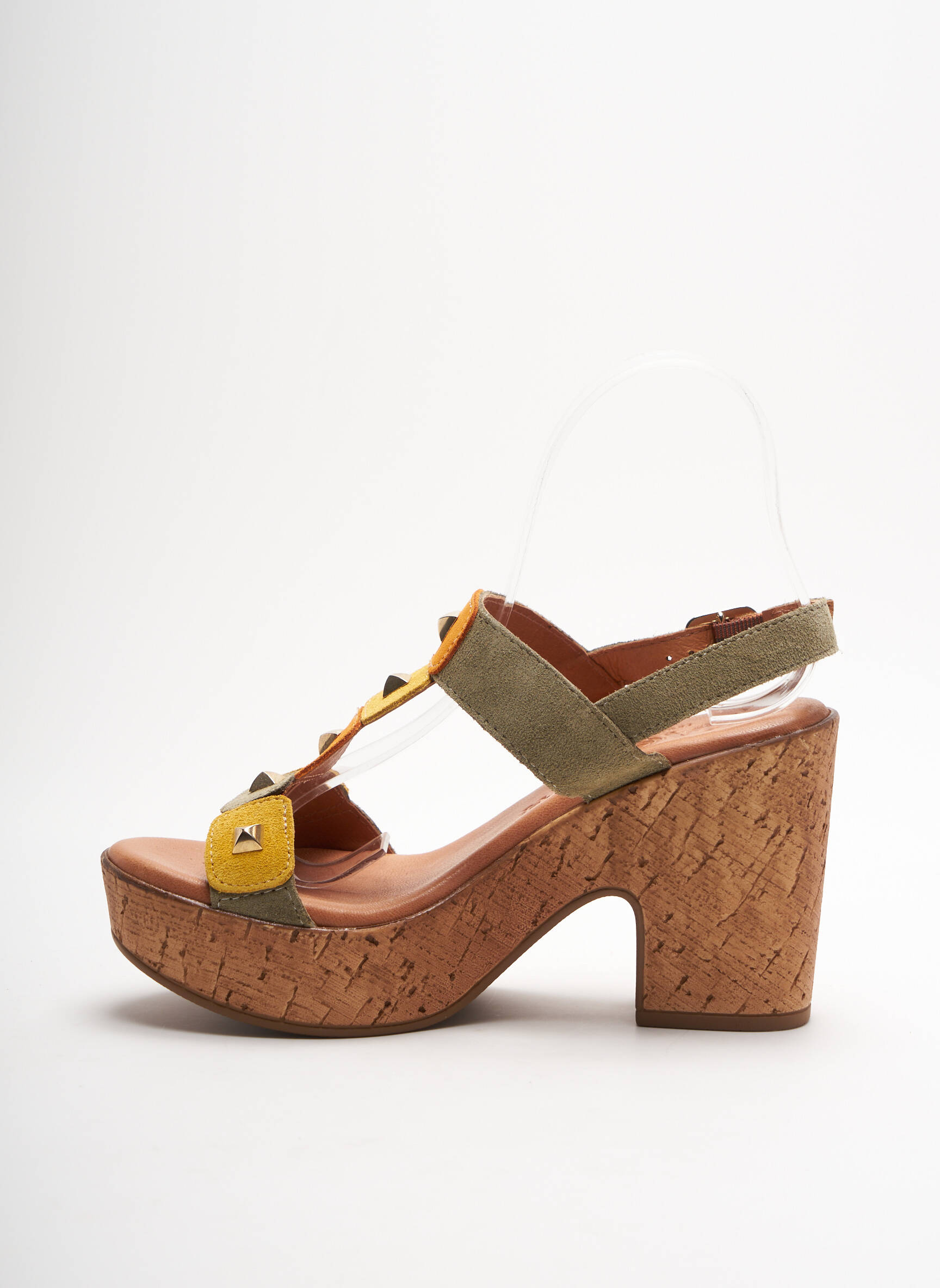 Kaola Sandales Nu Pieds Femme couleur vert