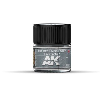 AK Real Colors RAF Medium Sea Grey BS381C/637 (10ml)