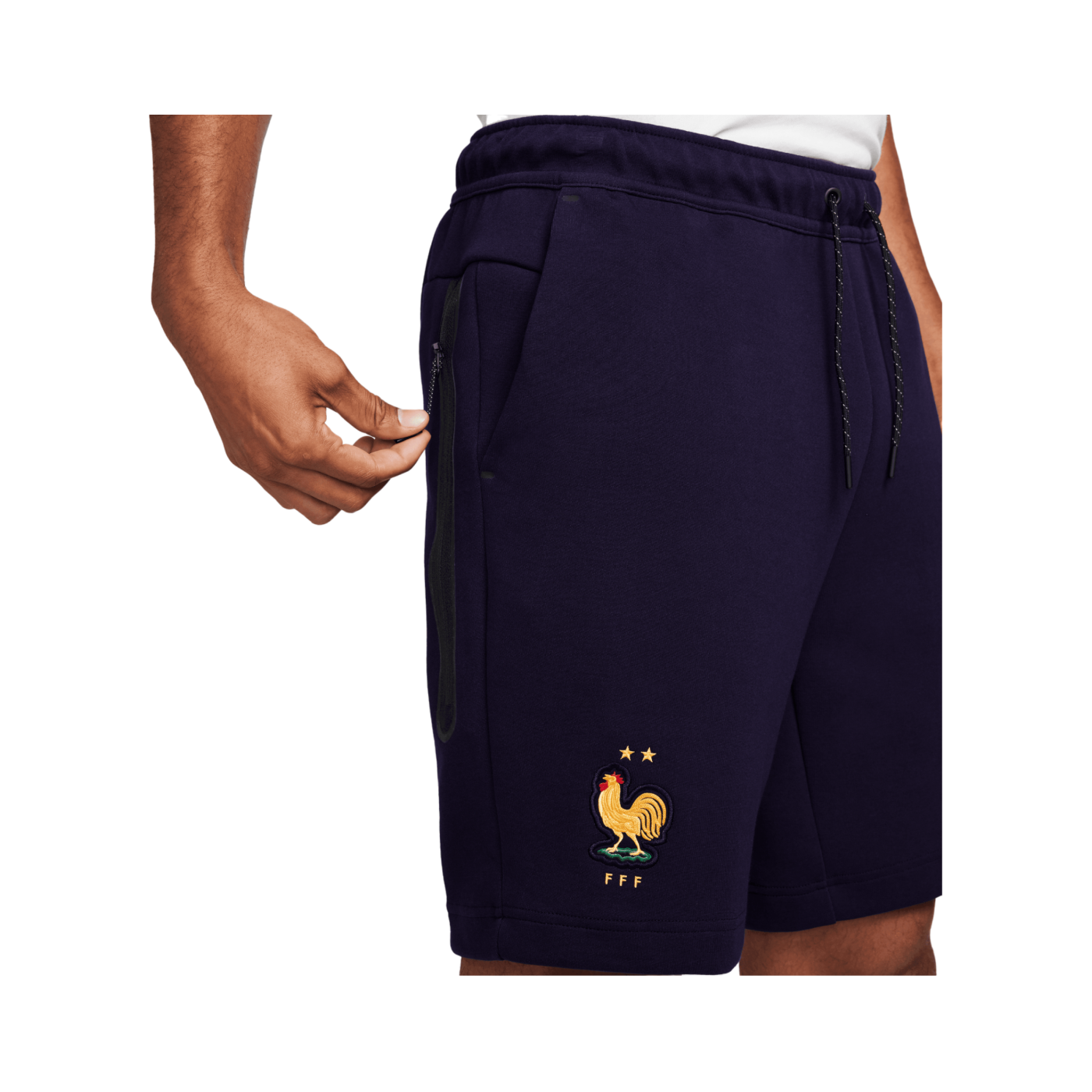 Nike Frankreich Tech Fleece Short EM 2024 Blau F498
