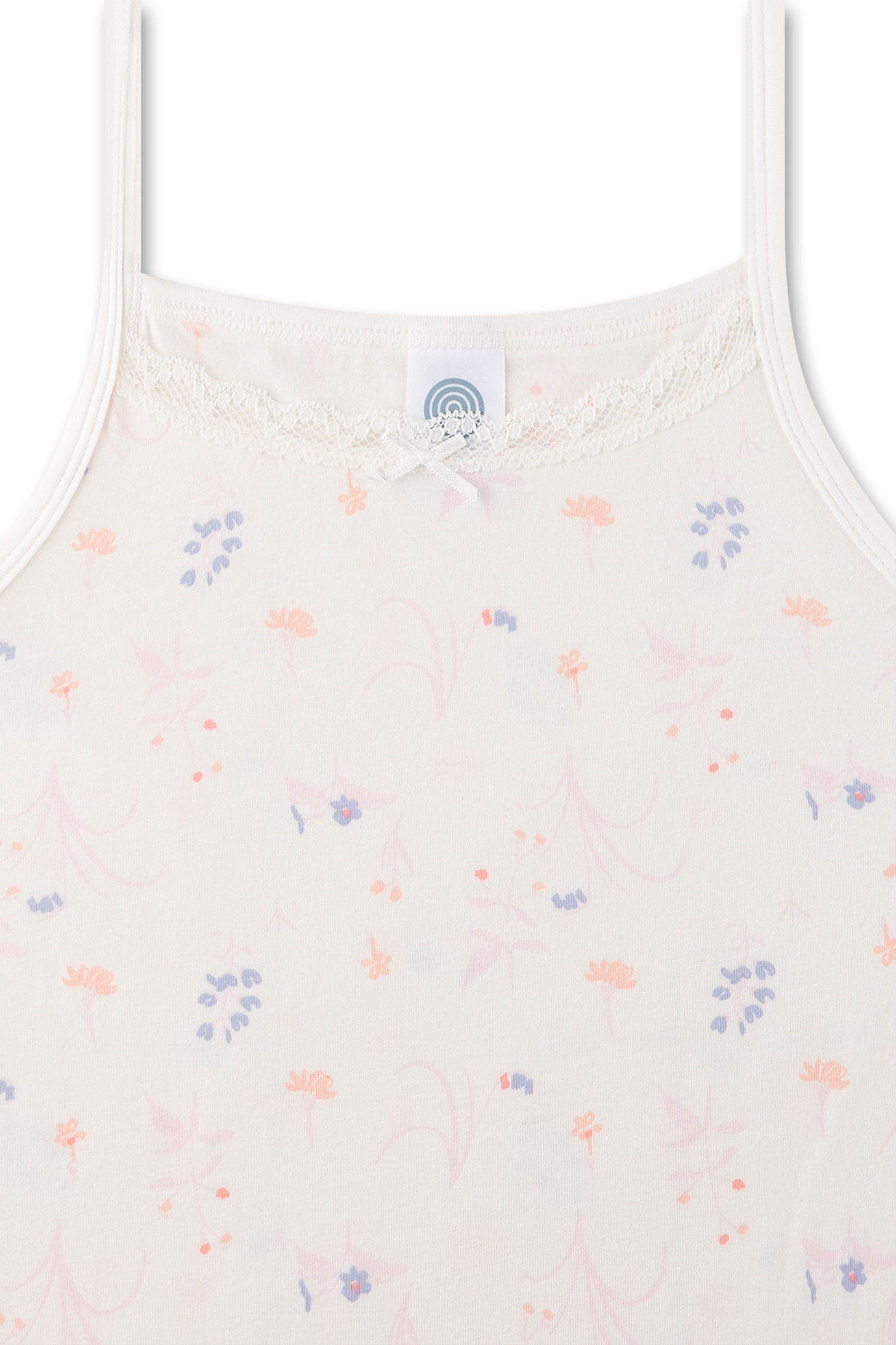 Mädchen-Unterhemd off-white