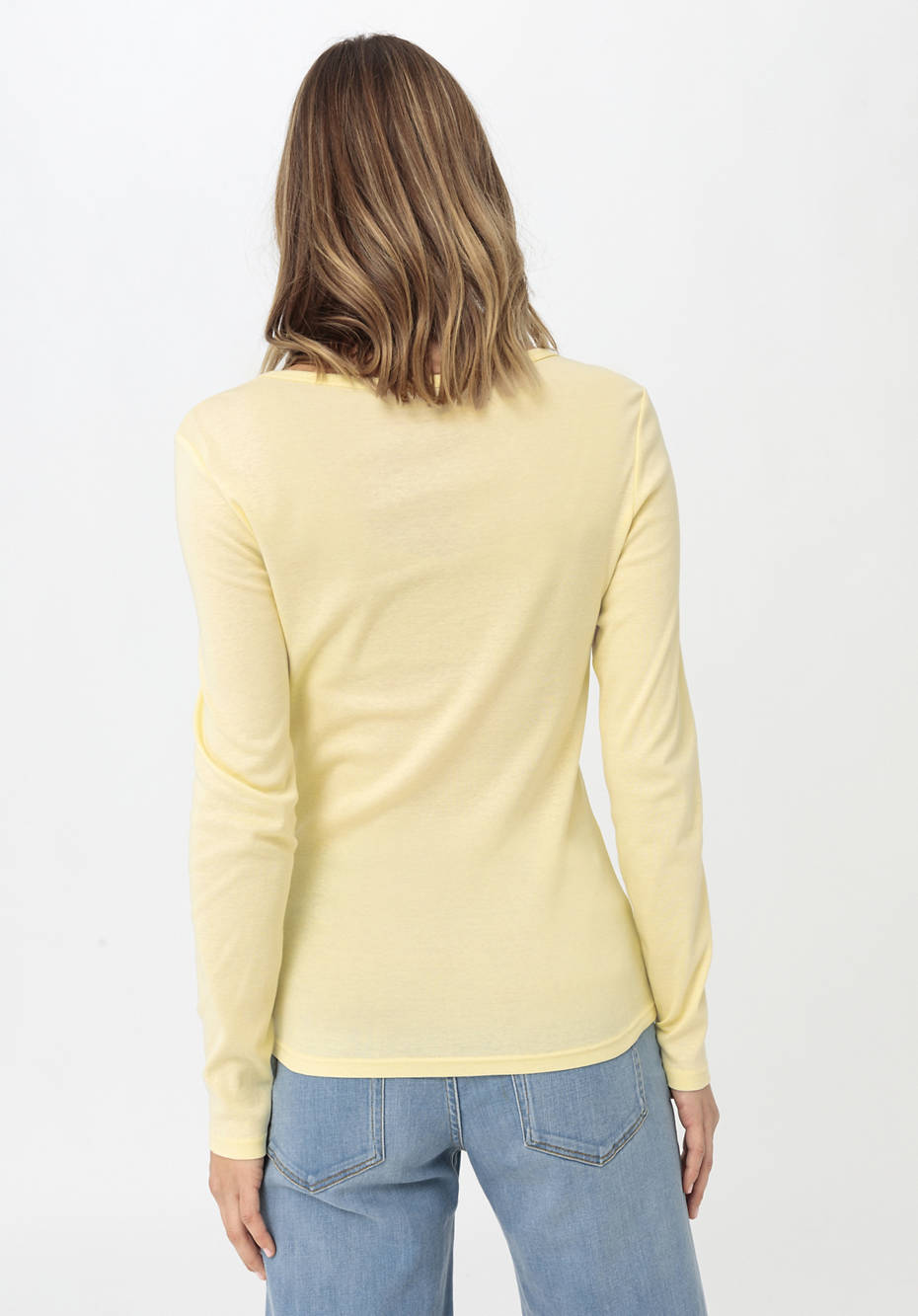 Langarm-Shirt aus reiner Bio-Baumwolle