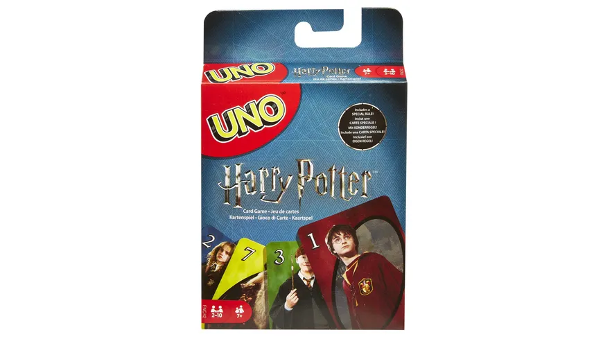 Mattel Games UNO Harry Potter, Kartenspiel, Kinderspiel, Gesellschaftsspiel