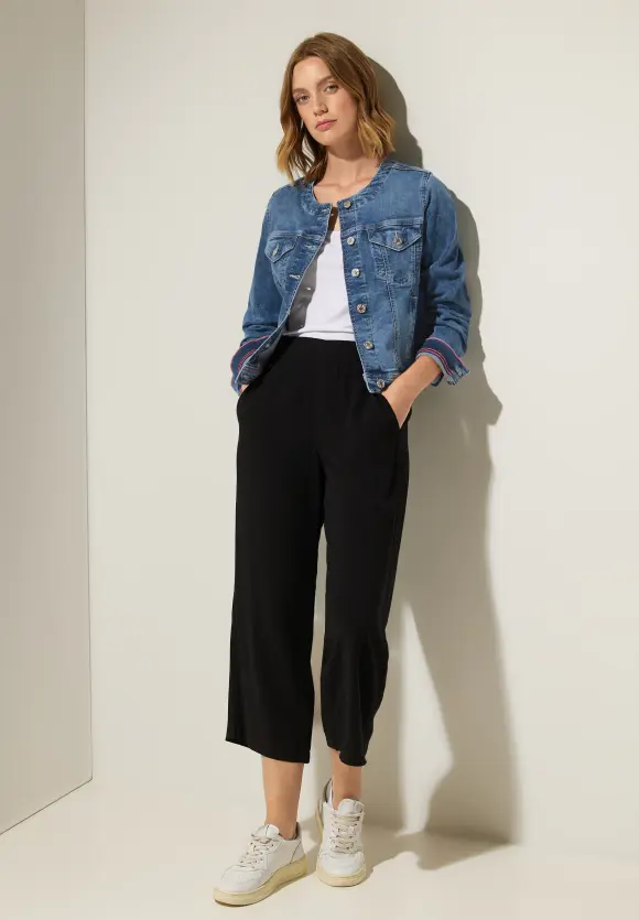 Street One Mittelblaue Jeansjacke