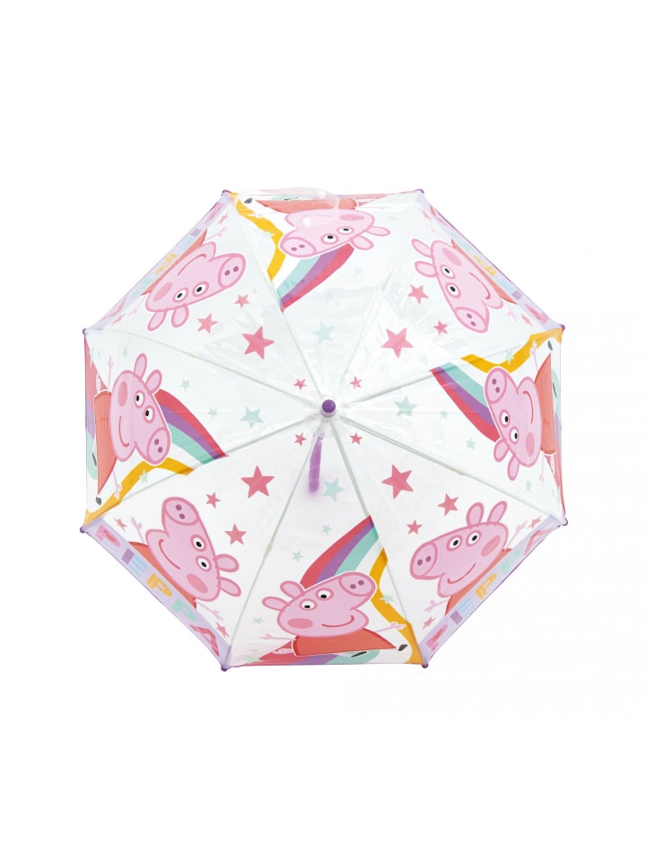 Peppa Pig Regenschirm Peppa Pig (D): 68 cm in Lila günstig kaufen 68