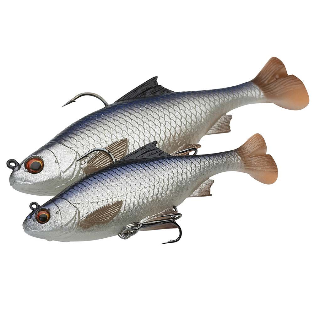 Leurre Souple Shad Savage Gear 3D Pulse Tail Roach 13cm, 38.5g (x2)