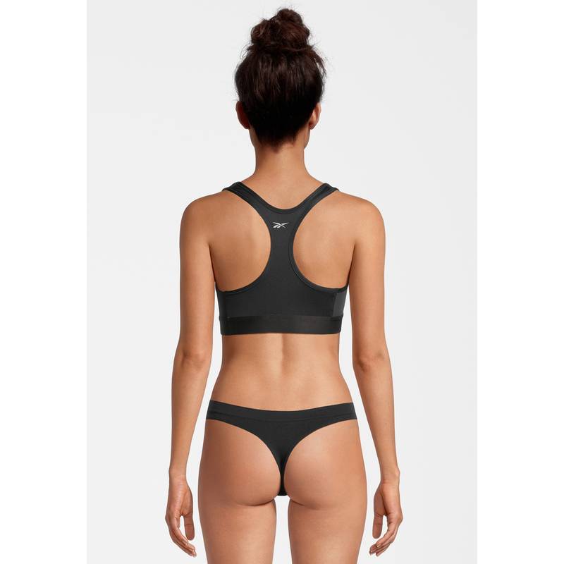 Reebok Womens Reebok Seamless Thong Unterhose Damen