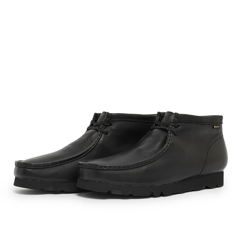 Clarks Wallabee Boot GTX black leather