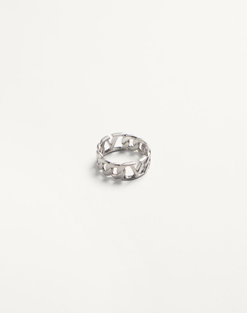 VLogo Signature metalen ring
