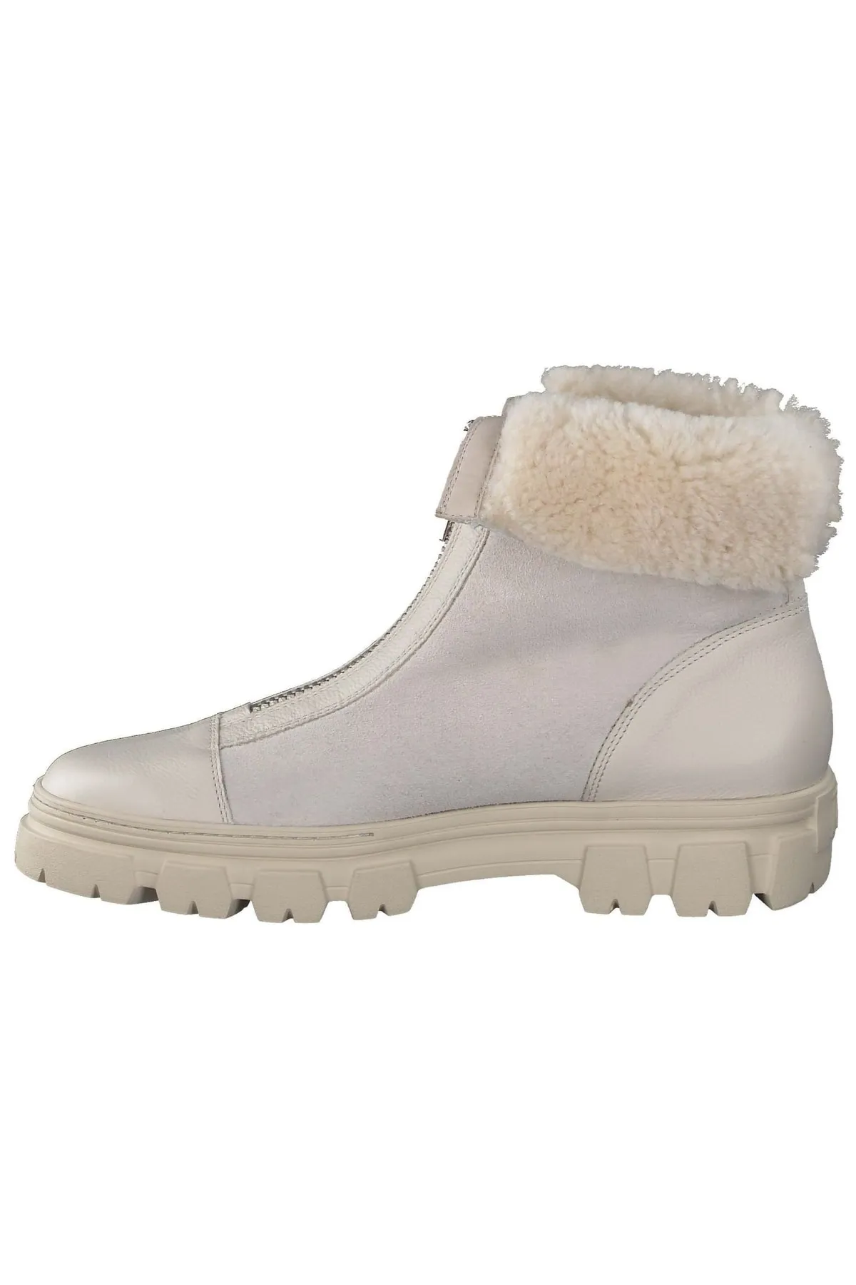 Paul Green  Stiefelette - Beige - Flacher Absatz
