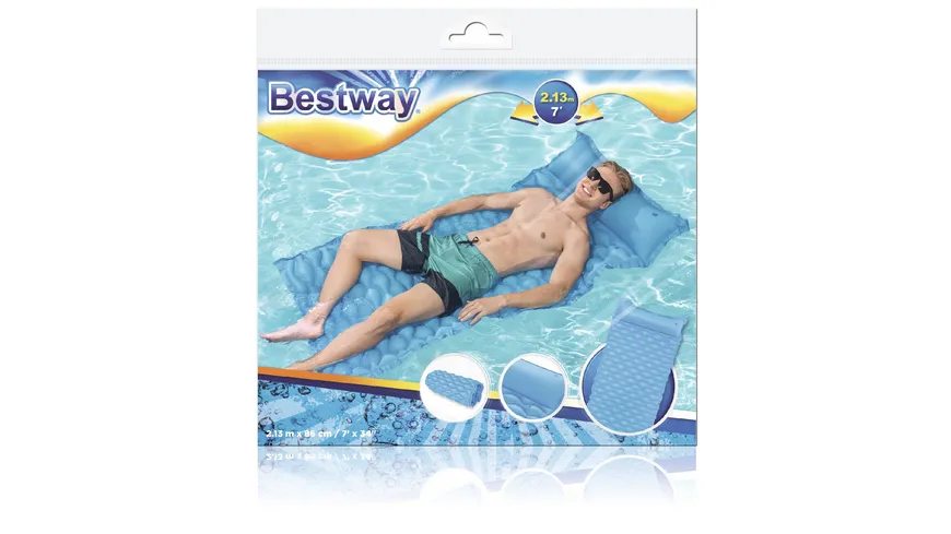 Bestway - Luftmatratze Float’n Roll, sortiert, 1 Stück