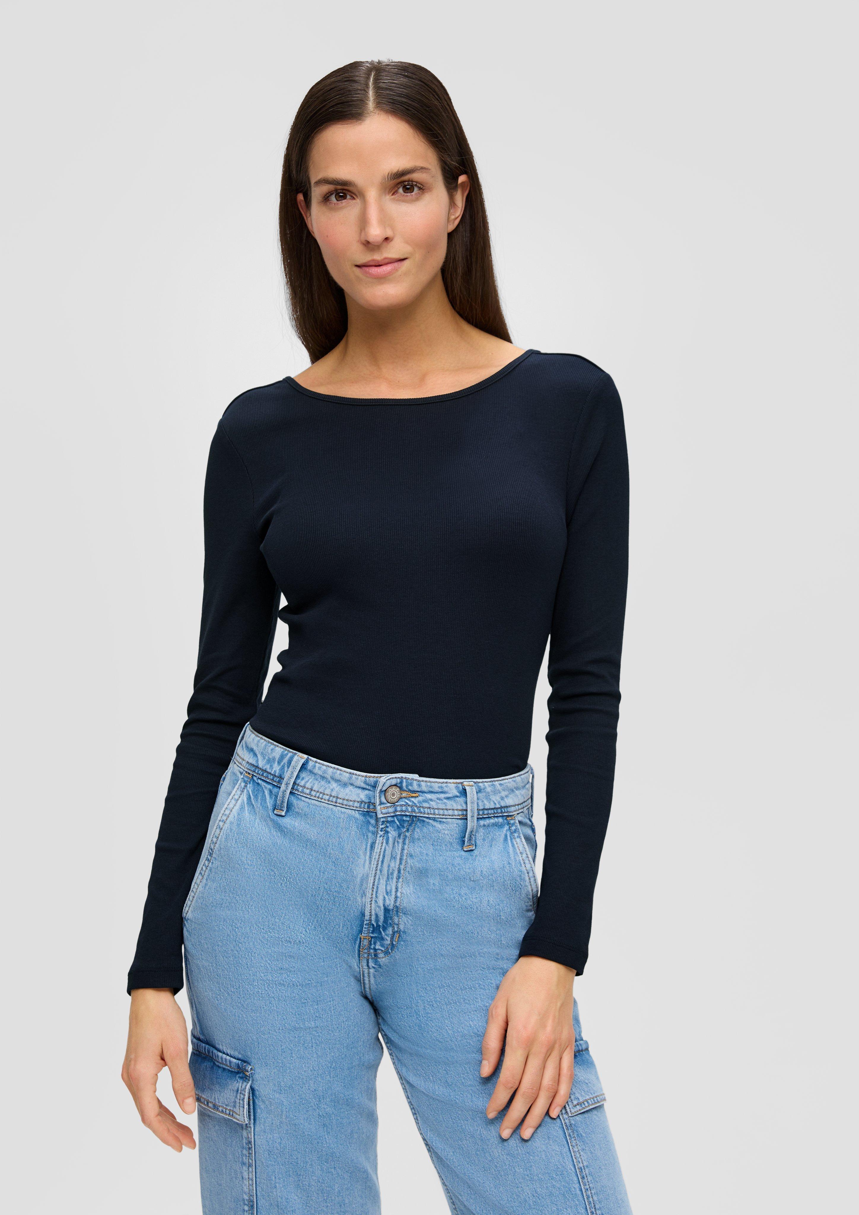 Longsleeve mit Rippstruktur  2144479-5959