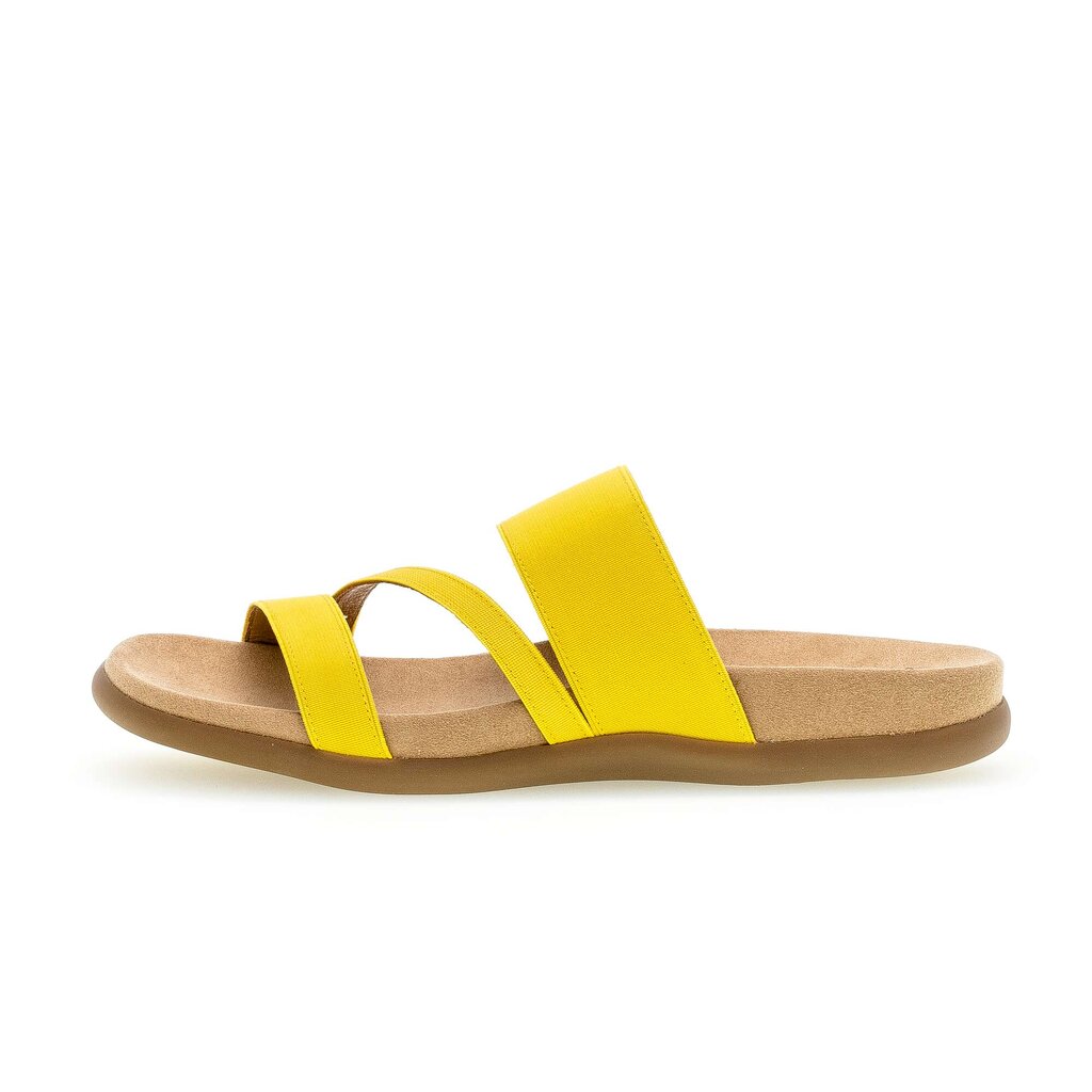 Gabor fashion Pantolette gelb
