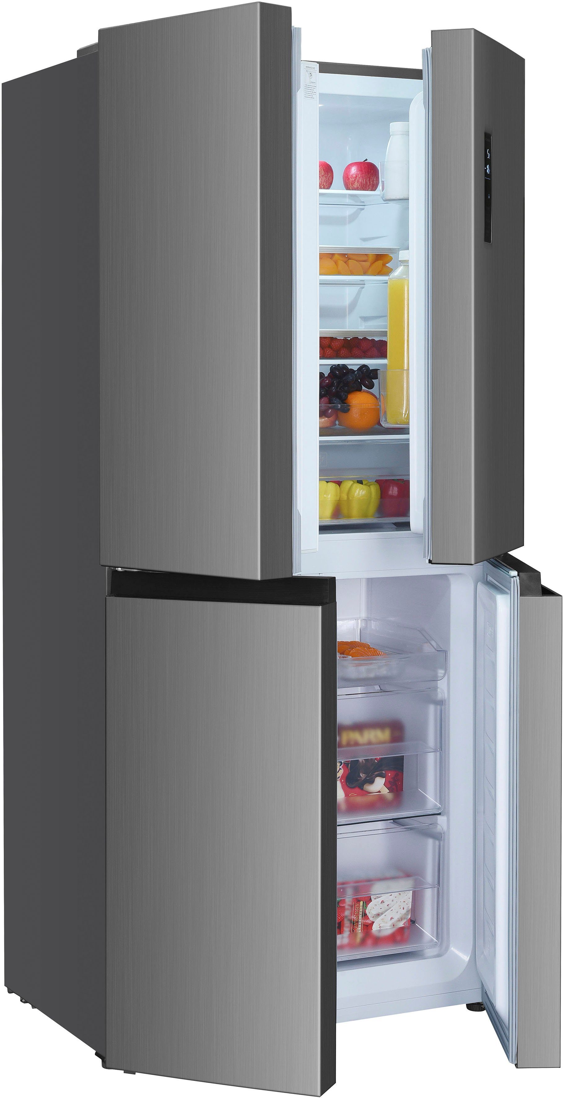 Hanseatic Multi Door HCDD18080EI, 180,0 cm hoch, 79,0 cm breit, NoFrost, Türalarm