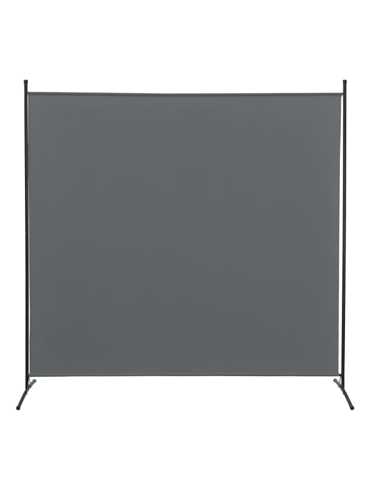 en.casa Raumteiler Tarazona in Grau (H)176cm (B)175cm günstig kaufen onesize