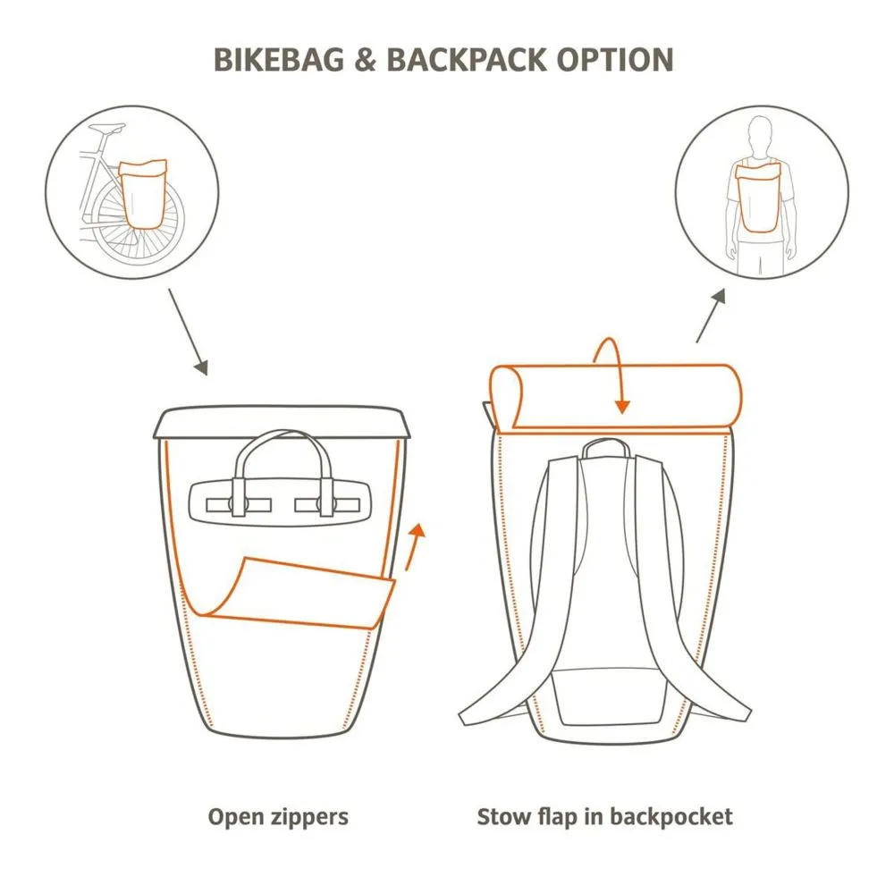 Vaude Fahrradrucksack CityGo Bike 23 - Linen