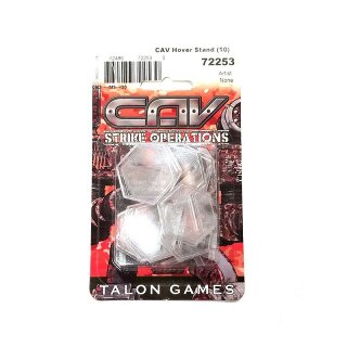 2 Inch Round Transparent Flight Stand w/ Tall flight Peg (5 Bases, 5 Pegs)