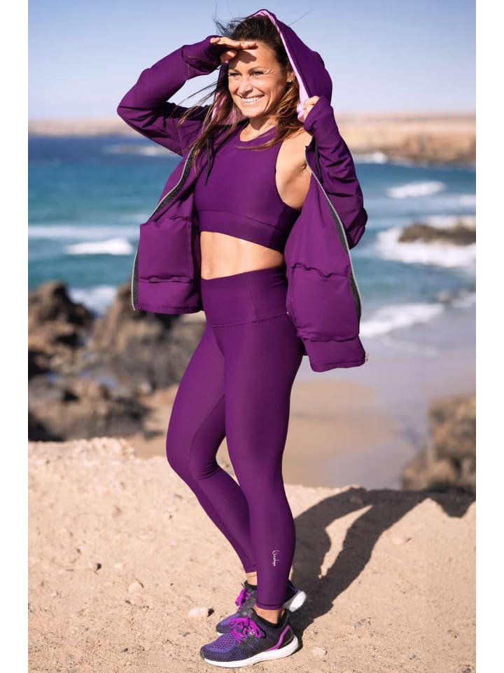 Winshape Functional Comfort Tights AEL112C in dark plum günstig kaufen