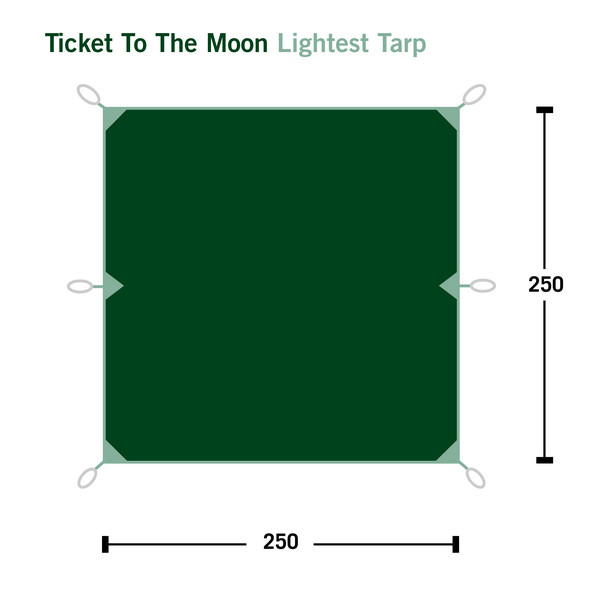 LIGHTEST TARP - SILNYLON - Tarp