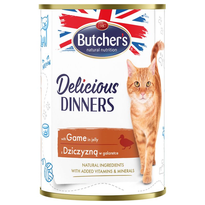 Butcher's Delicious Dinners Katze 24 x 400 g