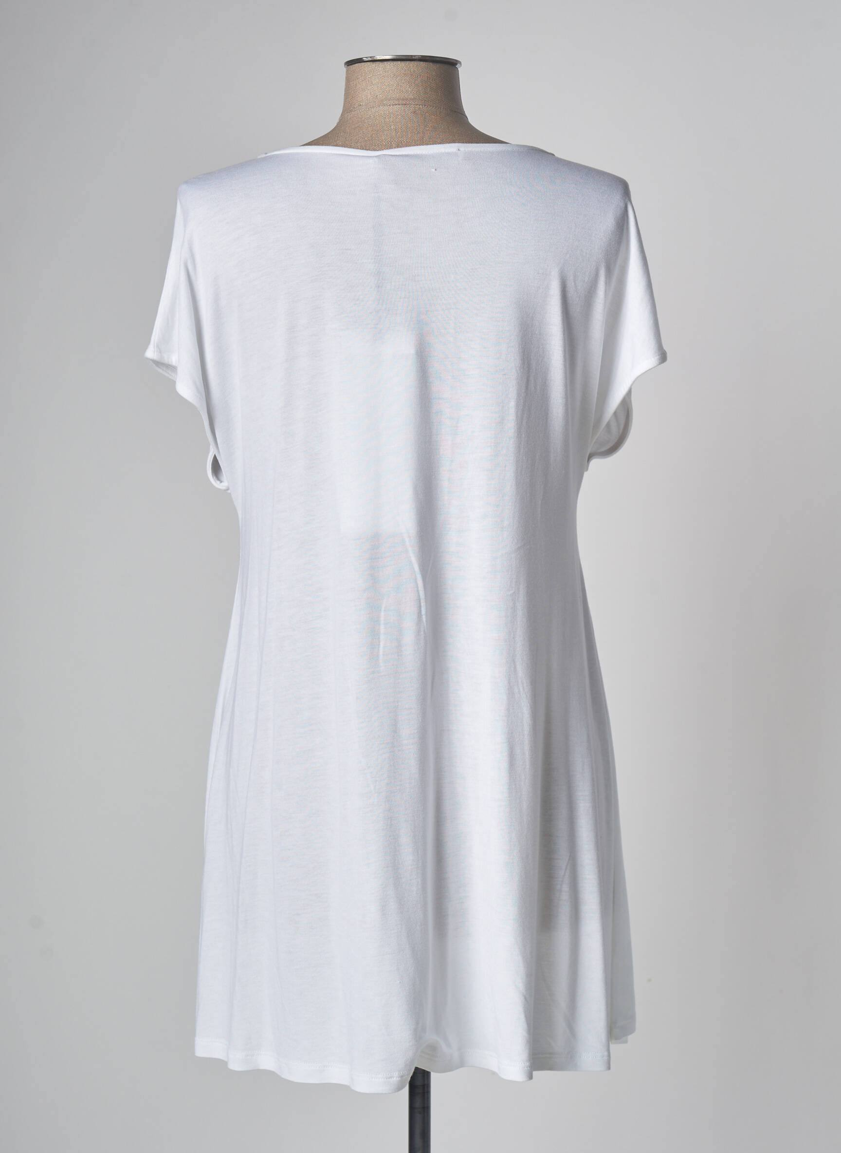 Concreto Tuniquemanchecourte Femme couleur blanc