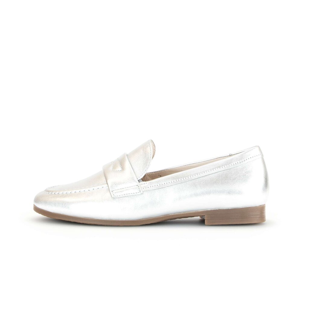 Gabor comfort Slipper silber