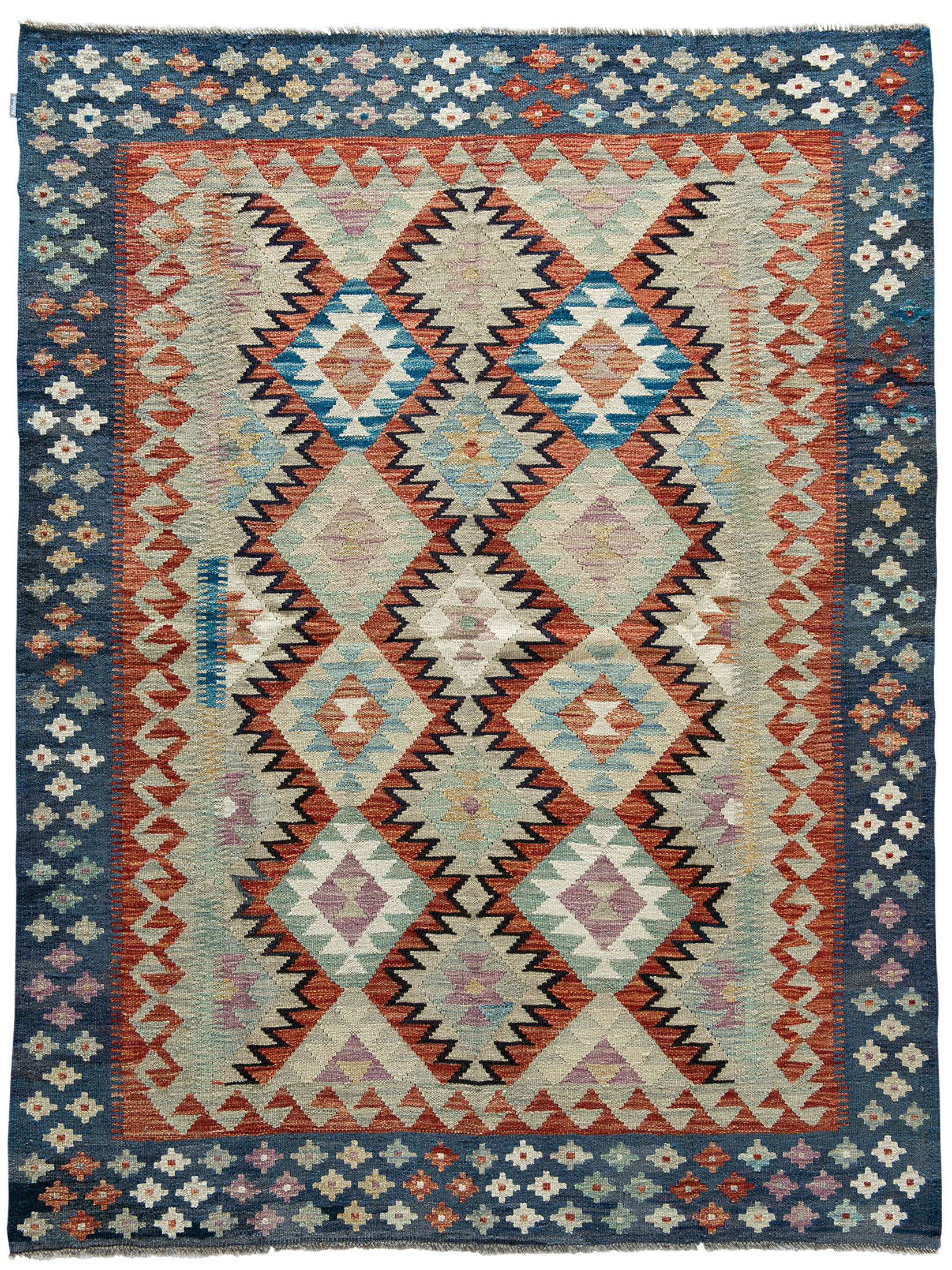 Afghan Kelim ca. 151 x 198 cm, Unikat / Einzelstück