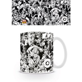 Marvel Comics Tasse Characters