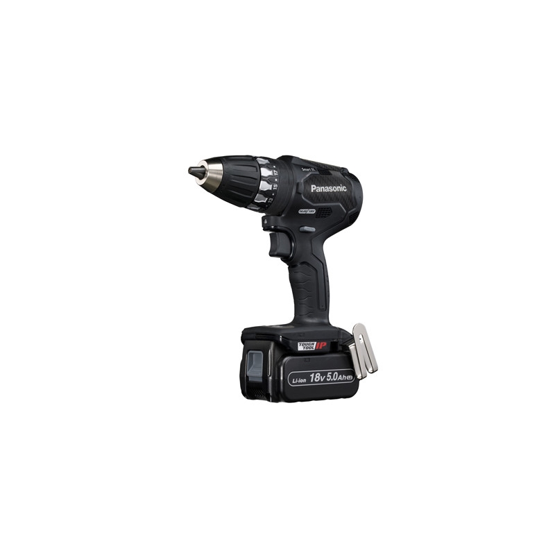 Perceuse sans fil Panasonic EY74A3LJ2G, sans balais, 18 volts, 3,0 Ah, Li-ion
