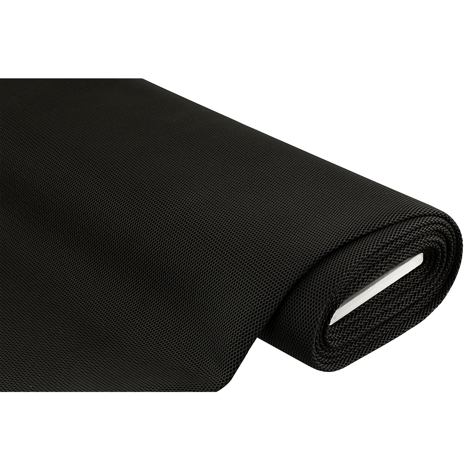 Möbelstoff 3D-Netzoptik, schwarz