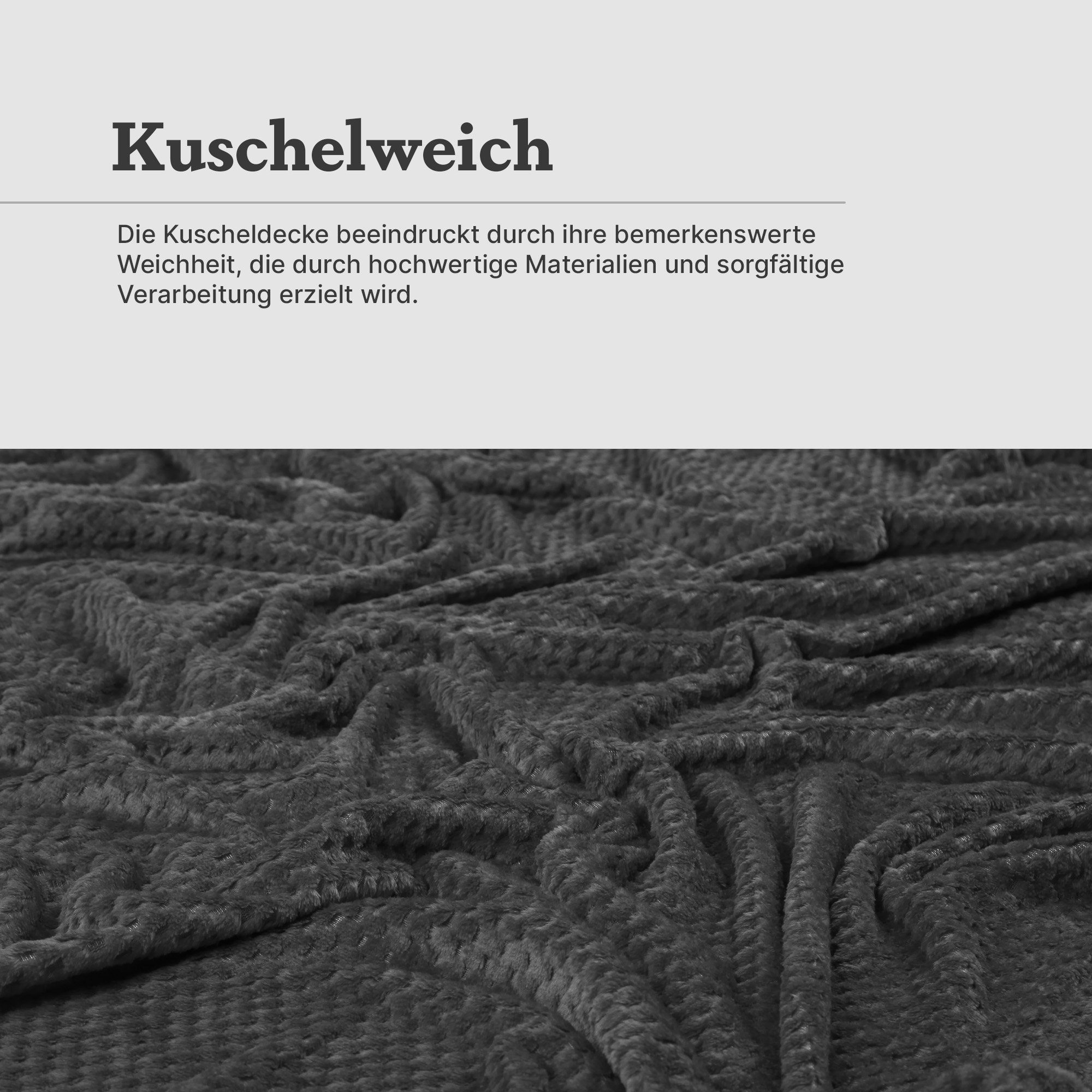 Wohndecke Flanell Decke 150x200cm, Bestlivings, Kuscheldecke Flauschige Decke für Sofa, Couch und Bett, Tagesdecke