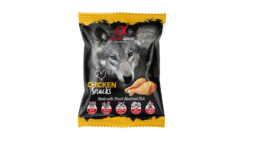 alpha spirit Dog Hundesnack Huhn 50 g