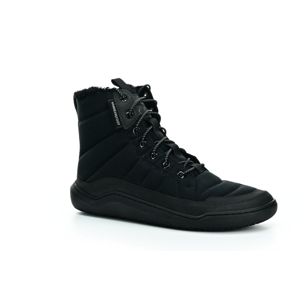 Vivobarefoot Gobi Hiber L Obsidian Winterbarfußschuhe