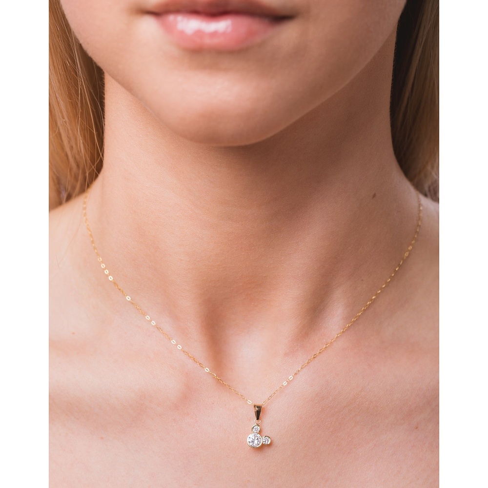 Disney Chaînette 375 Or jaune collier