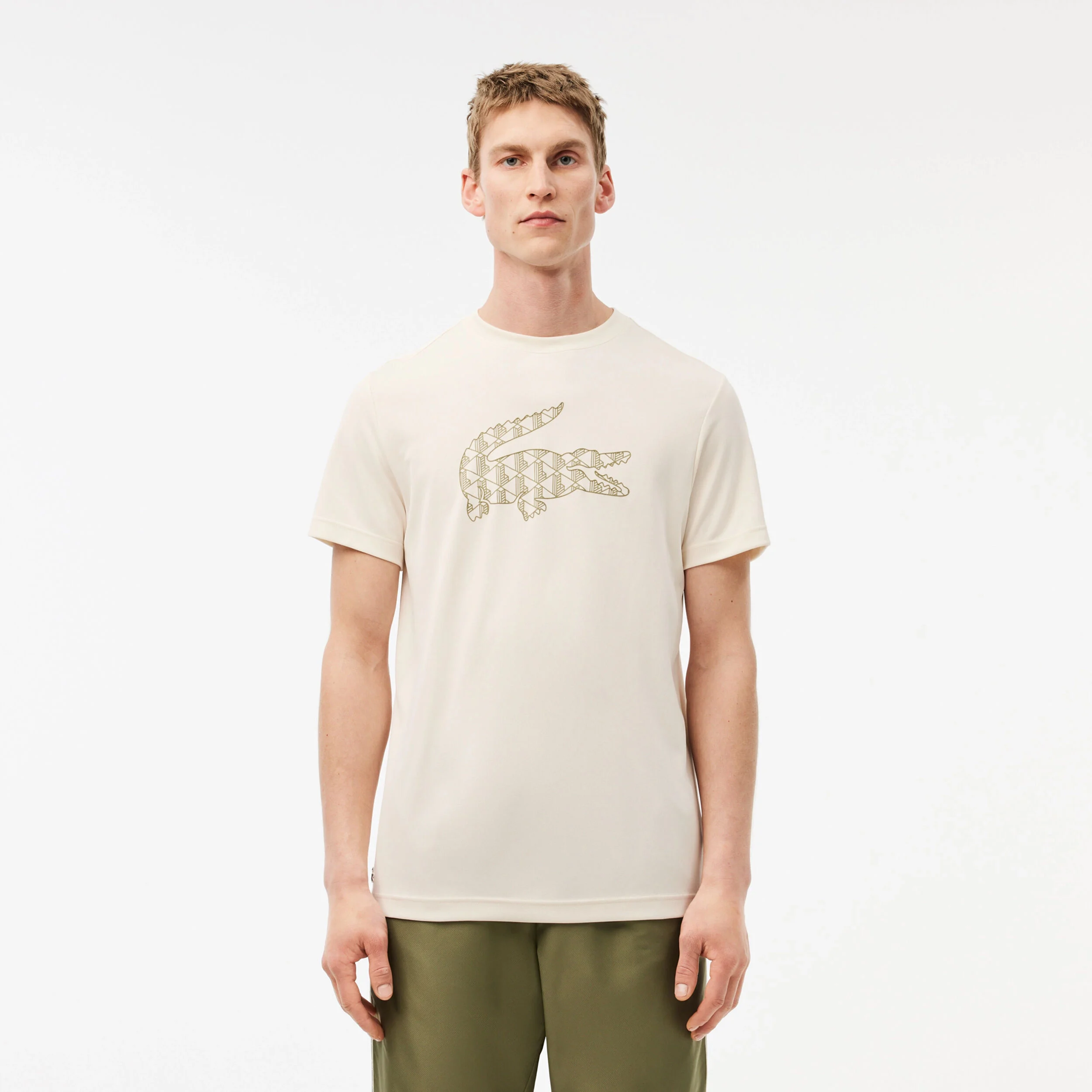 Technical Capsule T-Shirt Herren - Creme