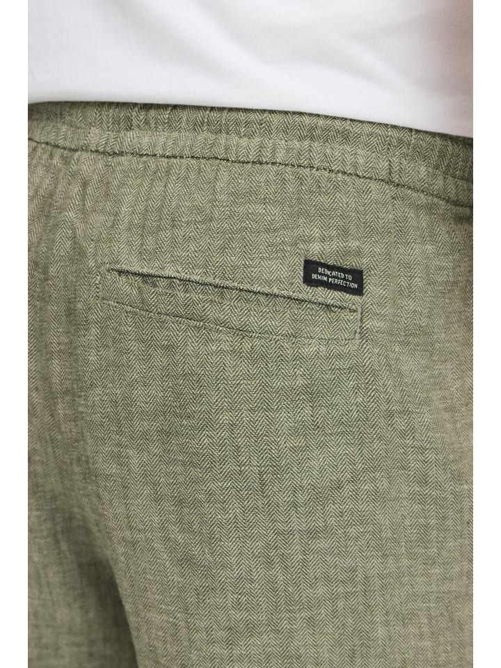 BLEND Leinenhose in Grün günstig kaufen