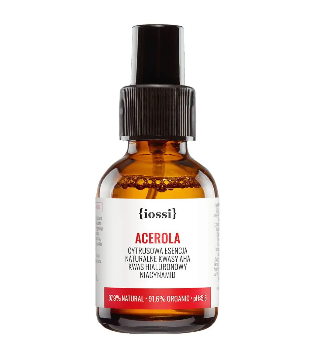 Iossi Acerola Citrus Essence με οξέα AHA, υαλουρονικό οξύ και νιασιναμίδη