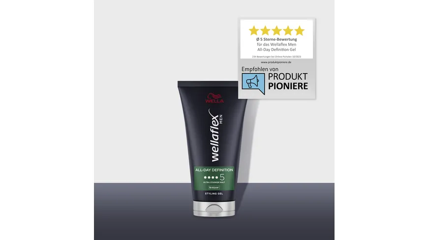 WELLAFLEX Men Styling Gel Ultra Stark 150 ml