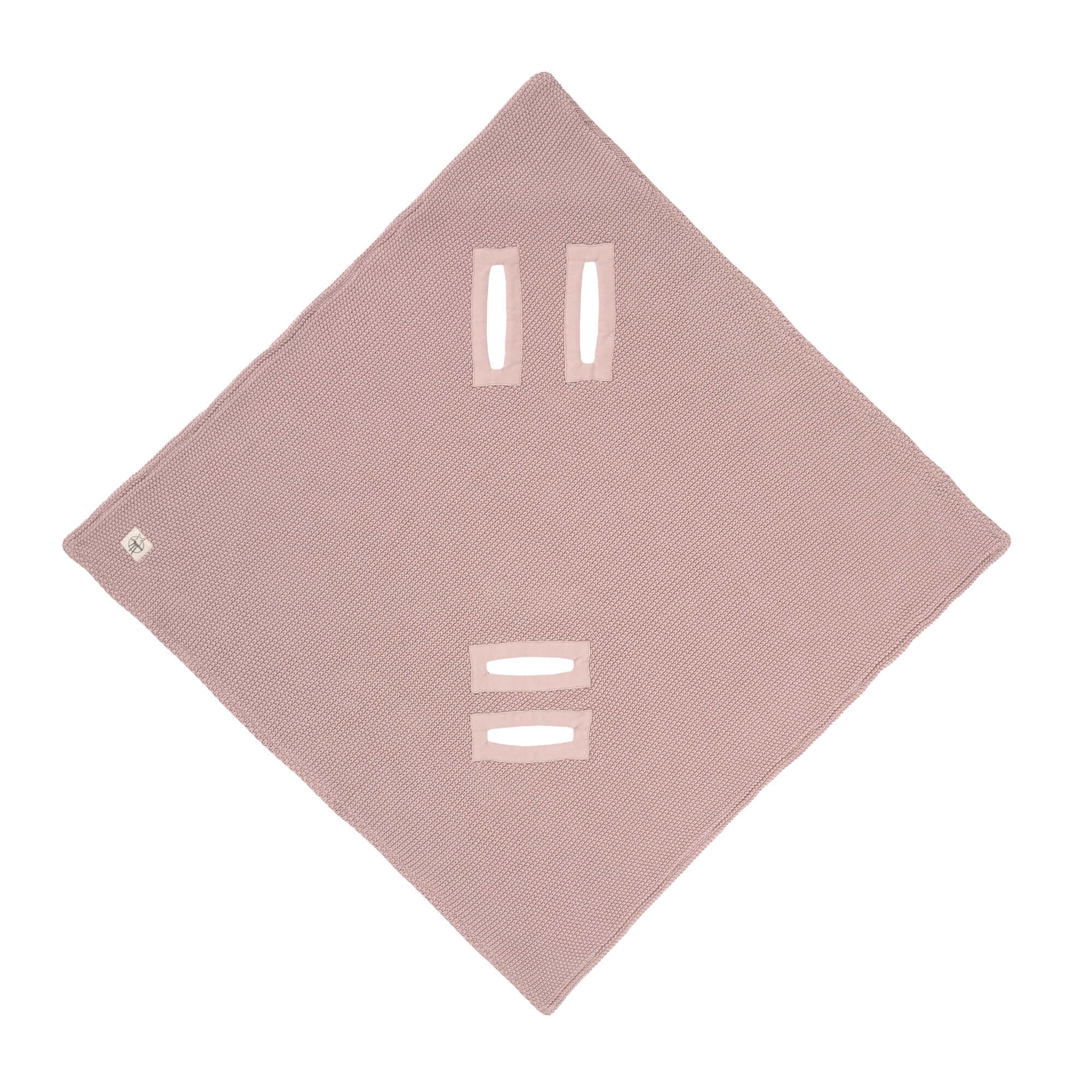 Einschlagdecke Baby - Bio Baumwolle, Dusky Pink