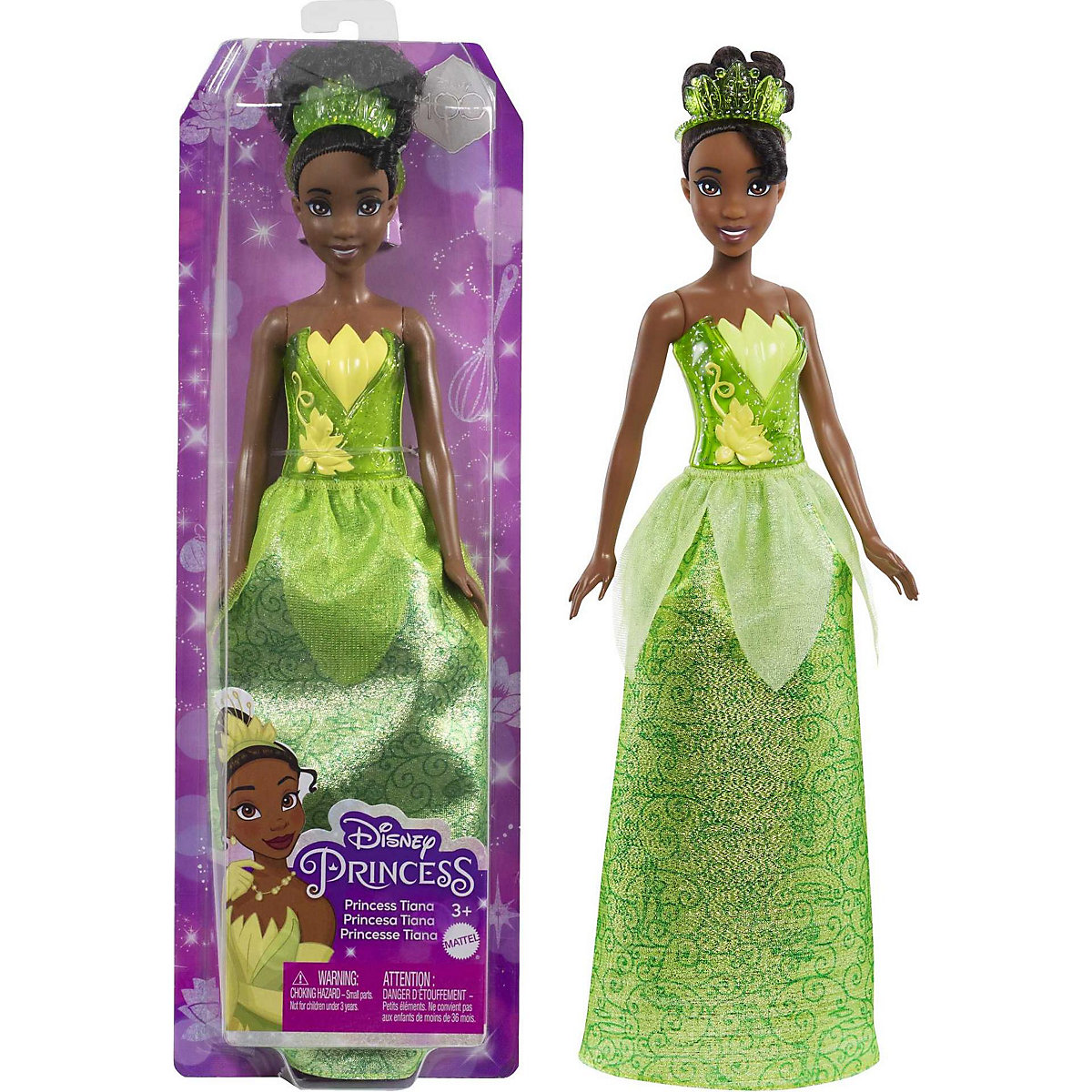 Prinzessin-Spielzeug, Tiana-Modepuppe mit Accessoires