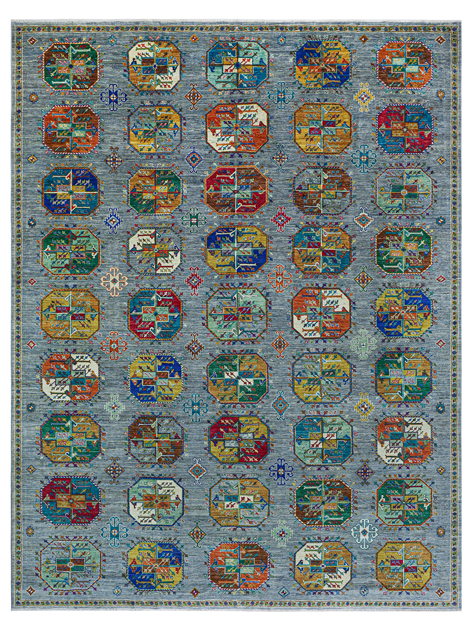 Buchara Ghazni ca. 302 x 390 cm, Unikat / Einzelstück