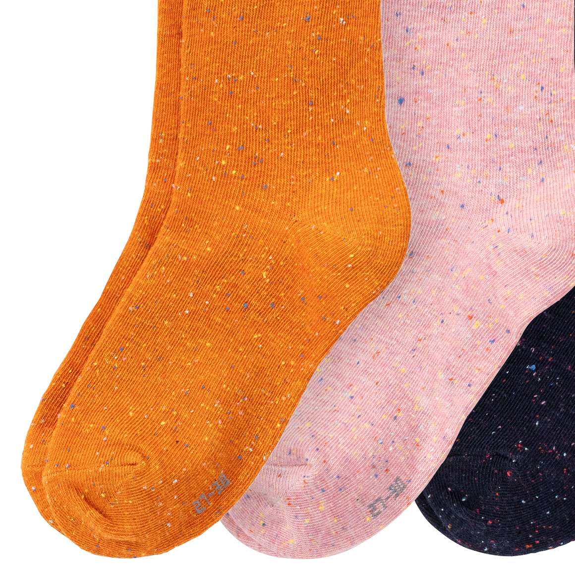 3 Paar Mädchen Socken mit Knötchengarn