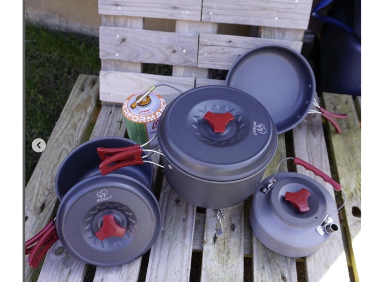Bulin Camping  13-teiliges Topfset