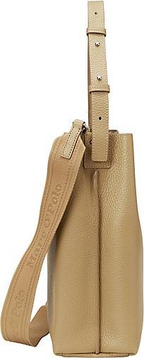 Marc O'Polo Hobo-Bag aus fein genarbtem Rindleder