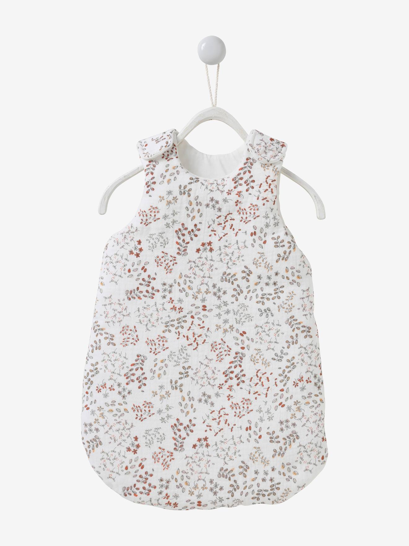 Gigoteuse poupon en gaze de coton Flora multicolore